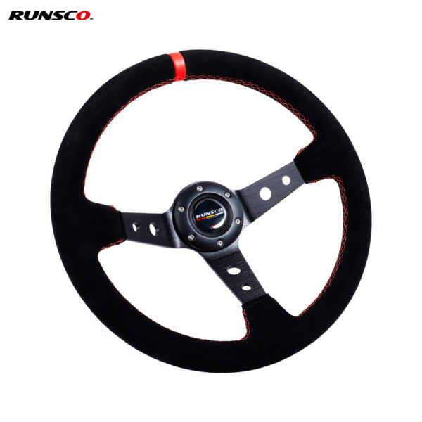 350mm Suede steering wheel