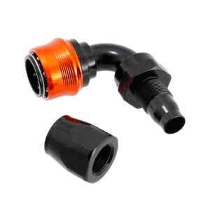 AN10 Swivel Fitting Installed on CPE Fuel Oil Line for Auto Modification
