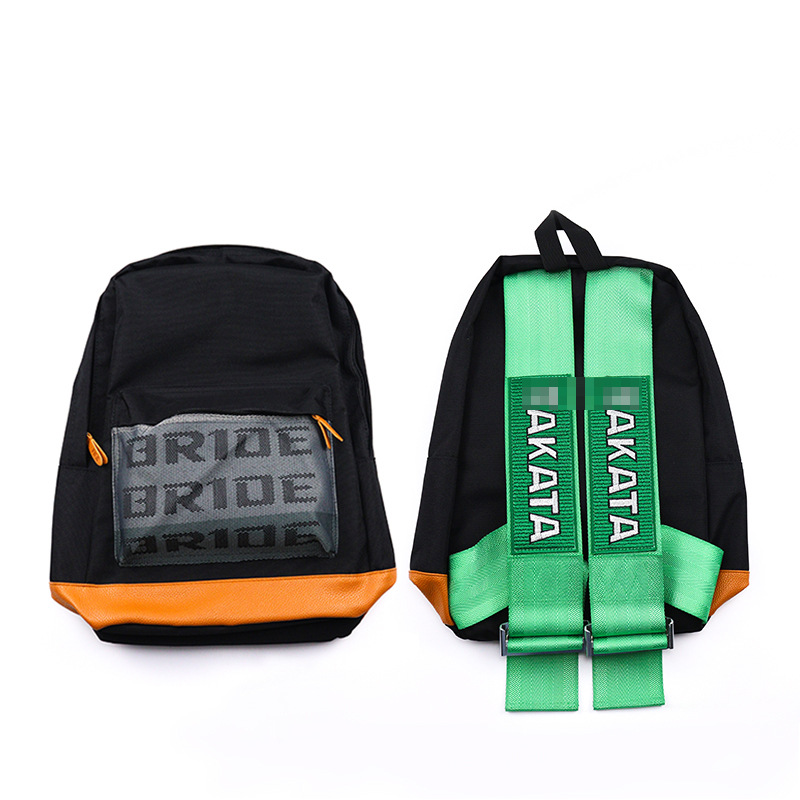 racing harness backpack back straps detail